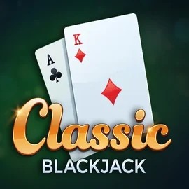 Classic Blackjack game by Red Tiger Gaming – logo hosted on Wolf Casino