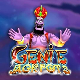 Genie Jackpots slot icon by Blueprint Gaming, available at Wolf Casino