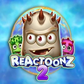 Slots logo of Reactoonz 2 from Play'n GO at Wolf Casino