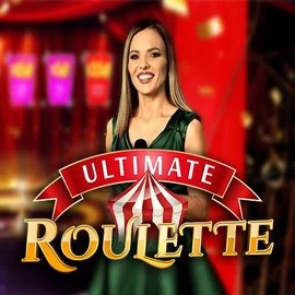 Ultimate Roulette online game logo by Ezugi on wolfcasino.eu.com